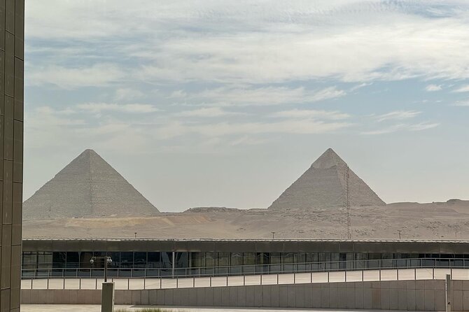Grand Egyptian Museum, Grand staircase, New Galleries & lunch - What the $85.50 price includes