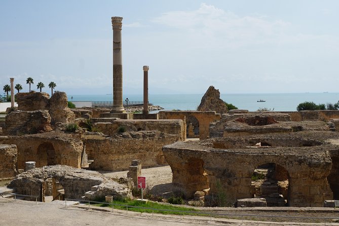 Guided Bike Tour of Carthage Archeological Site in Tunisia - The Roman Theatre: A Short, Focused Stop