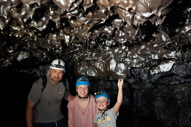 Guided tour of the 2004 lava tunnels - Key points at a glance