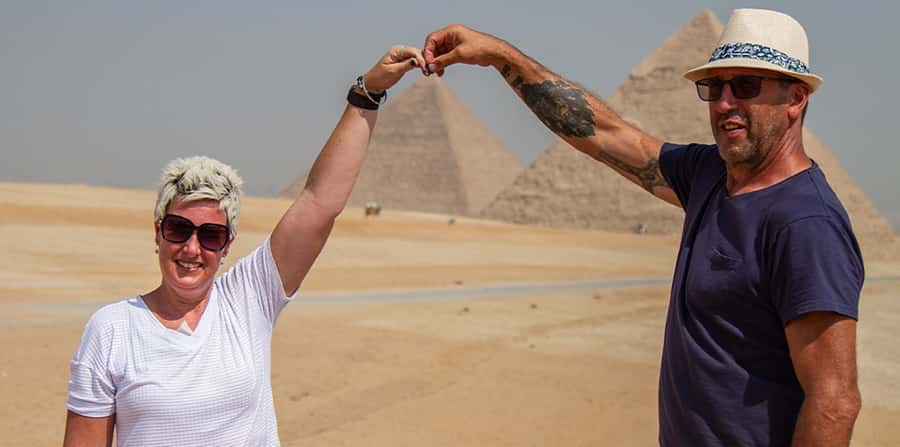 Half-Day Cairo Sightseeing Tour to Pyramids of Giza & Sphinx - Hotel pickup and the ride to Giza