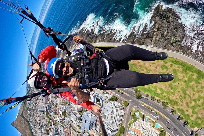 Hi5 Tandem Paragliding Cape Town - Signal Hill: the easy-access launch with city and sea views