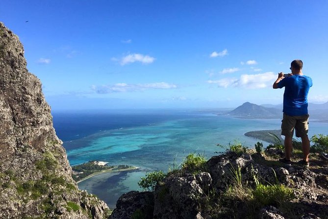 Hiking Le Morne Brabant - The first section: steady climbing and growing views