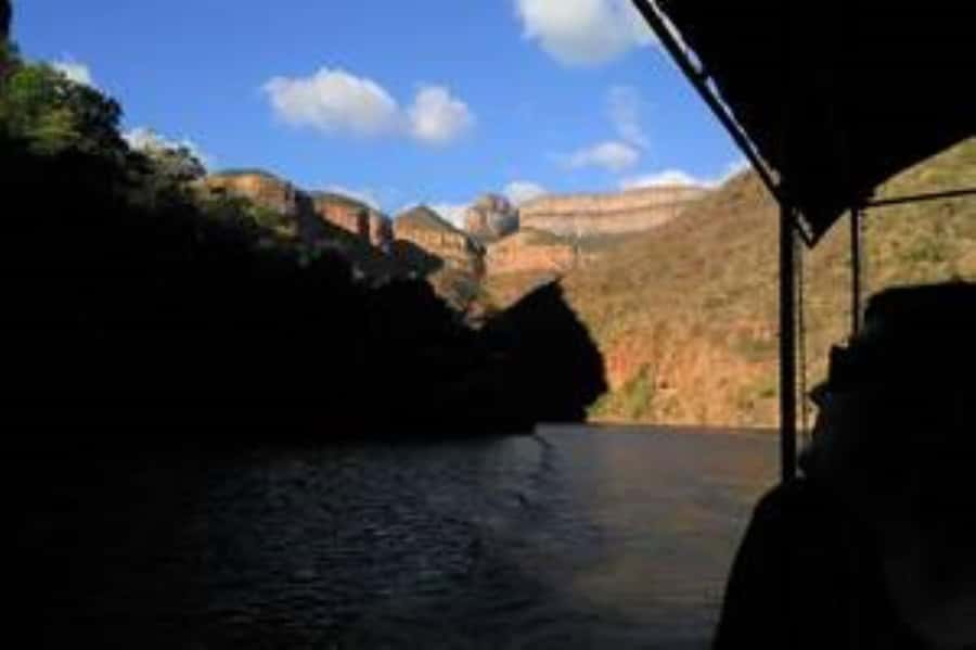 Hoedspruit: Blyde River Canyon Dam Boat Cruise - The Three Rondawels from below