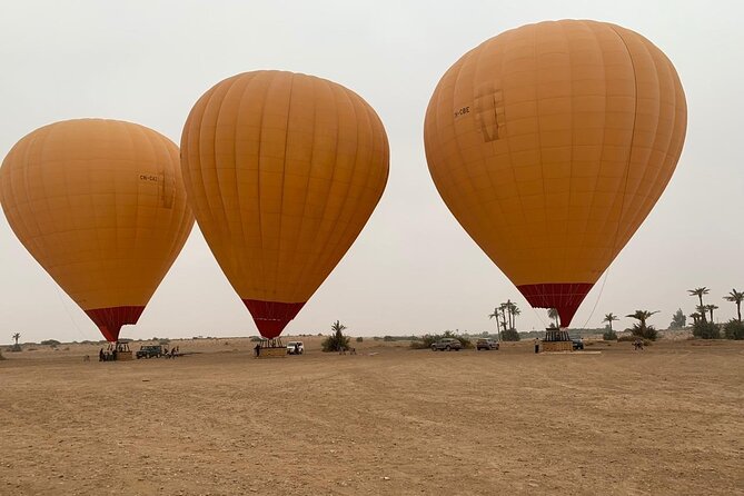Hot Air Balloon Flight over Marrakech with Berber Breakfast - Tea, pastries, and the wait for lift-off