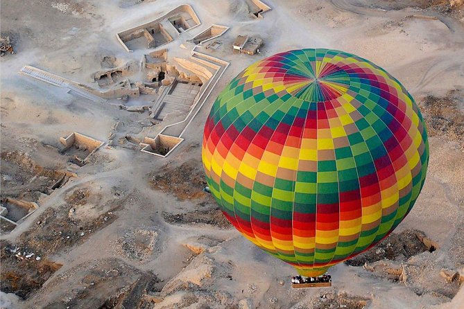 Hot Air Balloon Ride in Luxor Egypt with Transfers Included - Transport, group size, and the value of $75
