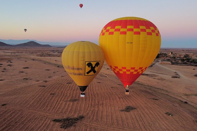 Hot Air Balloon with Breakfast from Agadir - Sunrise above the Atlas foothills