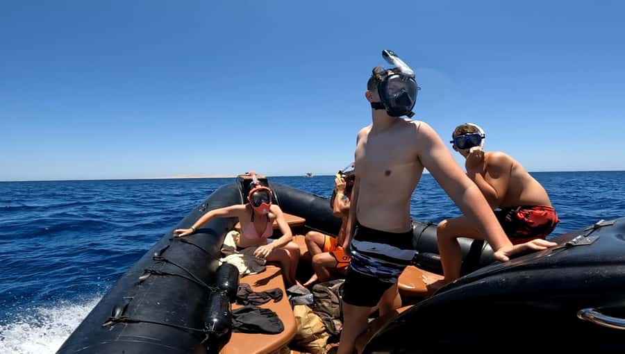 Hurghada: 3-Island Speedboat, Dolphin Watching & Snorkeling - Setting out from Hurghada