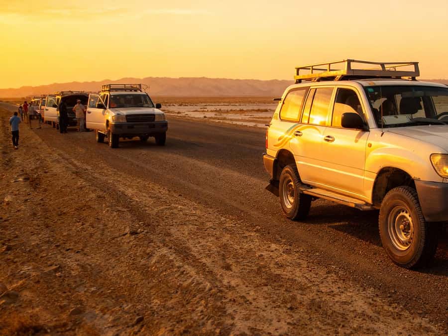 Hurghada: 6-Hour Jeep Desert Safari, Dinner, and Show - A short camel ride at the Bedouin village