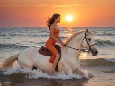 Arabian Desert and Sea Horseback Adventure