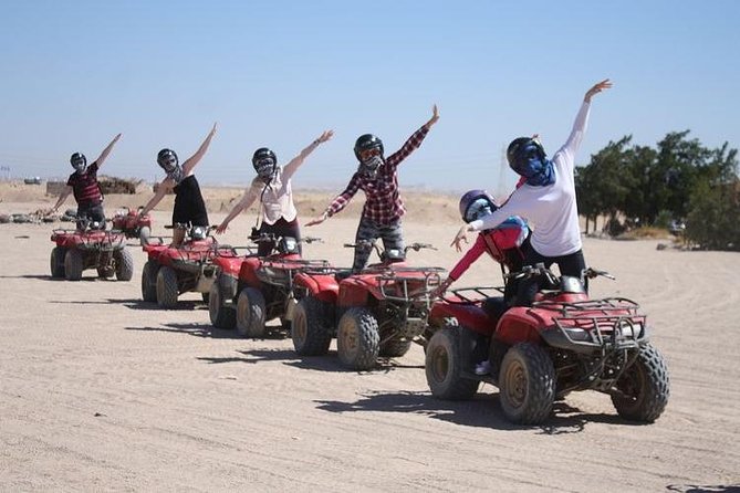 Hurghada: ATV Quad Safari, Camel Ride & Bedouin Village Tour - A camel ride that adds variety, not comfort