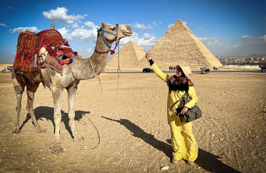 Hurghada Day Trip to Giza Pyramids, Sphinx, Museum and lunch - The Great Sphinx and Valley Temple