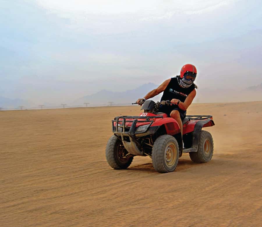 Hurghada: Desert Quad, Bedouin Village, and Camel Ride Tour - Starting at Hurghada hotels and getting ready to ride