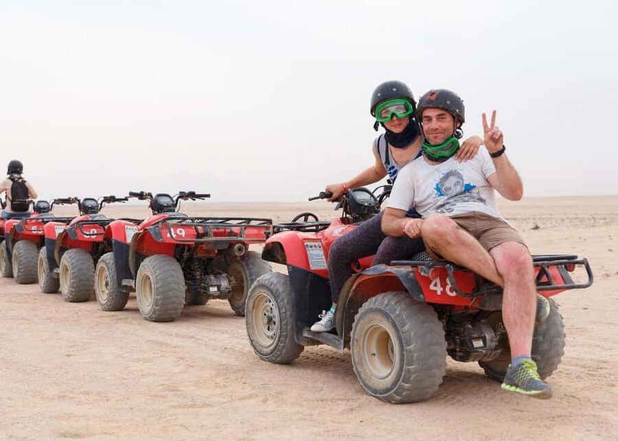 Hurghada: Desert Quad Bike and Buggy Adventure with Transfer - Small costs and booking points to watch