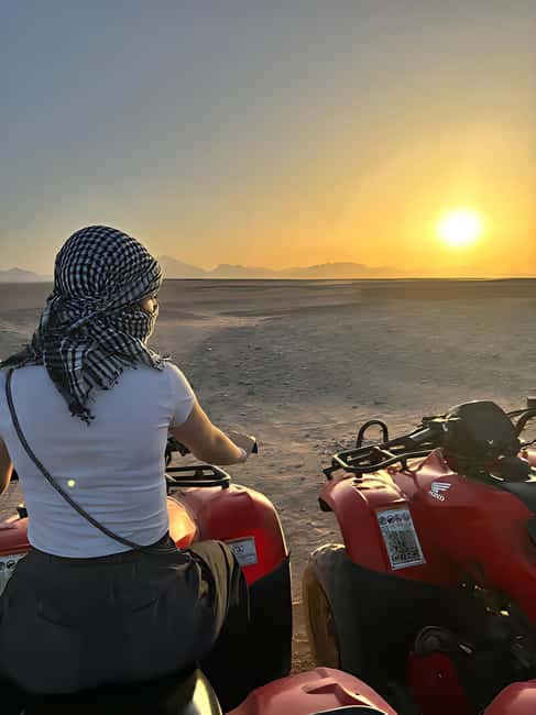 Hurghada: Desert Quad Bike and Buggy Adventure with Transfer - What your $22 buys in the Hurghada desert
