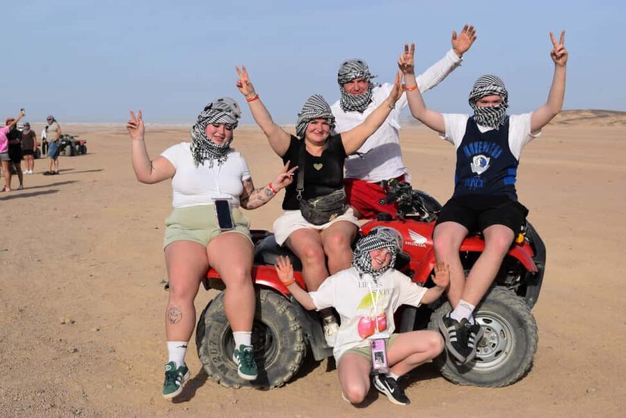 Hurghada: Desert Quad Bike and Buggy Adventure with Transfer - The ride itself: fun, dusty, and more physical than it looks