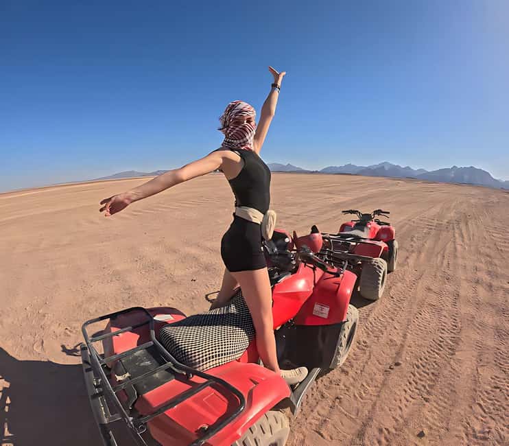Hurghada: Desert Quad Bike and Buggy Adventure with Transfer - What to wear and what to bring