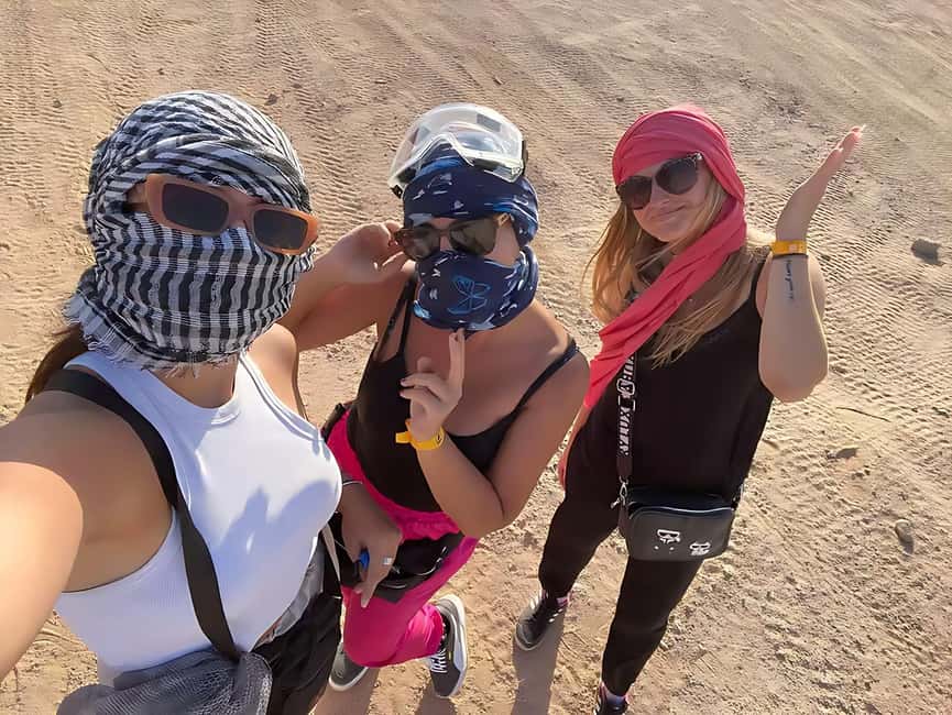 Hurghada: Desert Quad Bike and Buggy Adventure with Transfer - Safety, children, and who should skip it