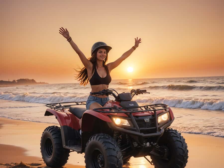 Hurghada: Desert Quad Bike Camel Ride with Optional GoPro - Two hours on a Hurghada quad bike