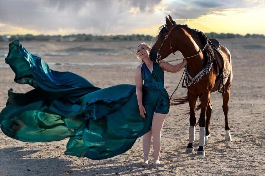 Hurghada: Desert & Sea Horse Riding with + 360° Photos - Desert riding with a Red Sea finish