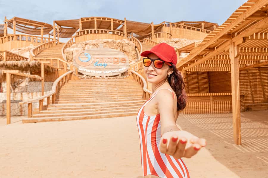 Hurghada: Elegance Yacht Cruise To Orange bay Island W lunch - Setting sail from Hurghada to Orange Bay