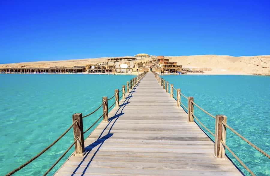 Hurghada: Elegance Yacht Cruise To Orange bay Island W lunch - Orange Bay’s sandy hour