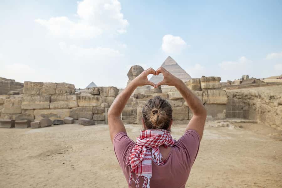 Hurghada: Full-Day Trip to Cairo by Plane - The Sphinx and the best photo stops