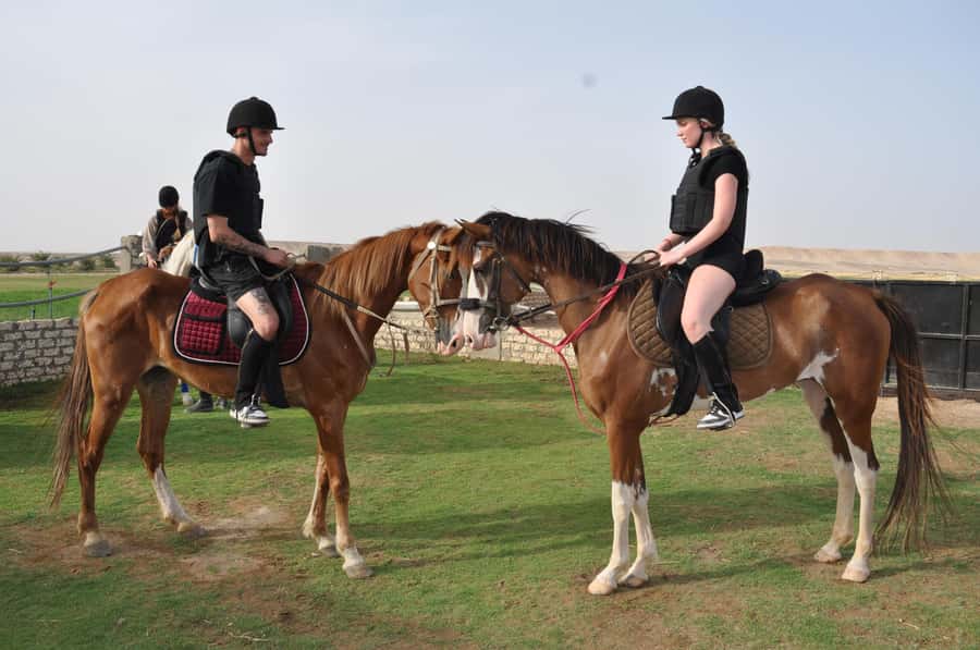 Hurghada: Horse Ride, BBQ Dinner, and Stargazing - Arabian tea before the horses