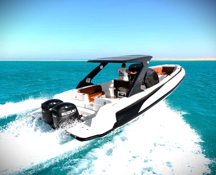 Hurghada: Hula Hula Speedboat w/ Optional Snorkeling & Lunch - Hula Hula Island in one look