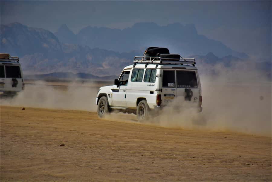 Hurghada: Jeep Safari with Camel Ride, Dinner and Show - What the 25-kilometer jeep ride is really like