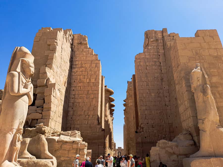 Hurghada: Luxor Highlights All-Inclusive Tour & Balloon Ride - Karnak Temple closes the ancient sights