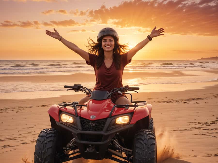 Hurghada: Morning Quad Bike Tour, Camel Ride and Transfer - The ride across Hurghada’s open desert
