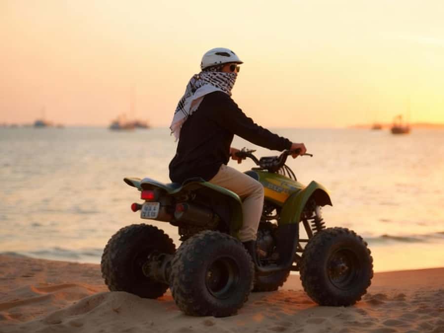 Hurghada: Morning Quad Bike Tour, Camel Ride and Transfer - The camel stop is brief but memorable