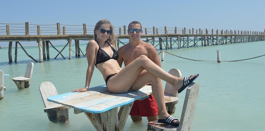 Hurghada: Orange Bay Island Vibes With Snorkeling and Lunch - What happens from pickup to the marina