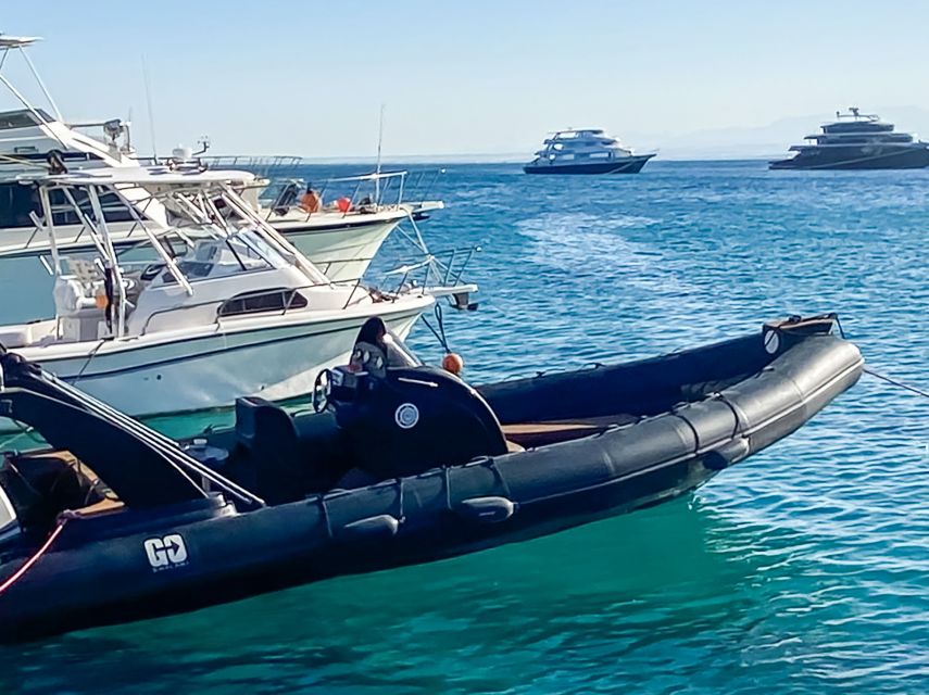 Hurghada: Orange Bay & Magawish Island Speedboat with Lunch - Magawish Island and a simple lunch by the water