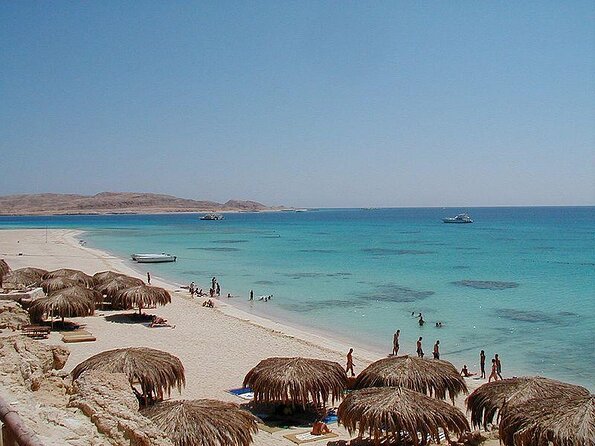 Hurghada: Orange Bay, Snorkeling, Watersports, Lunch & Drinks - Orange Bay and the Red Sea payoff