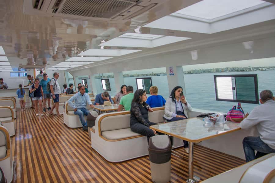 Hurghada: Panoramic Semi-Submarine Cruise with Snorkeling - Hurghada Marina and the first look underwater