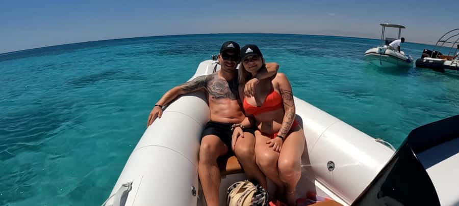 Hurghada: Private Speedboat to Dolphin House with Pickup - Coral reefs, manta rays, and moray eels