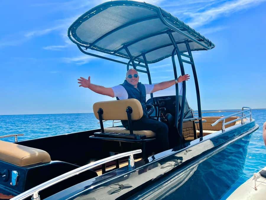Hurghada: Private Speedboat to Orange Bay and White Island - Orange Bay is best before the crowds