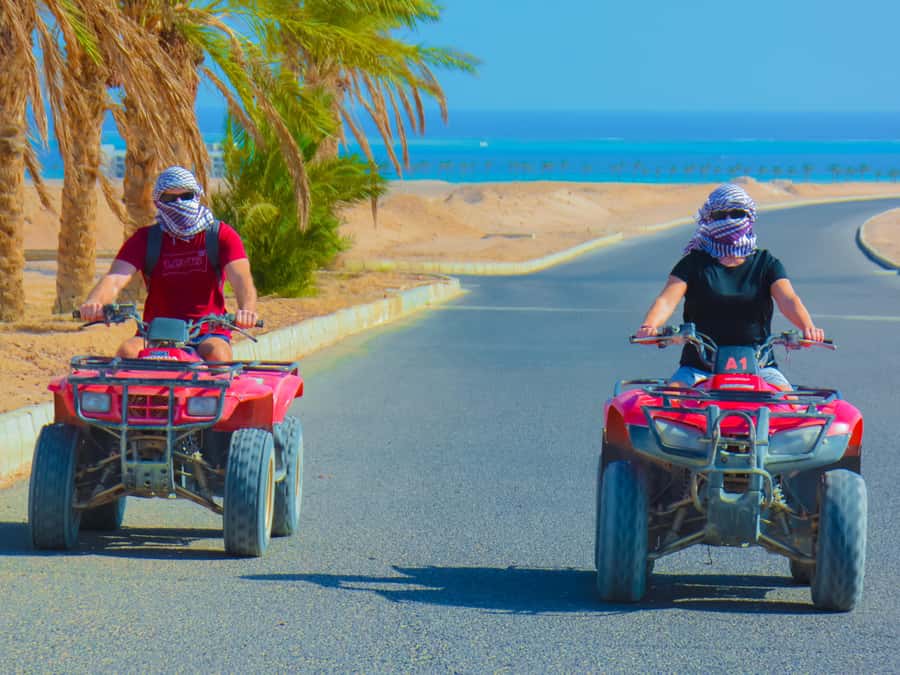 Hurghada: Quad Bike, Camel, Show, Dinner, & Stargazing Trip - The camel ride is brief but worthwhile