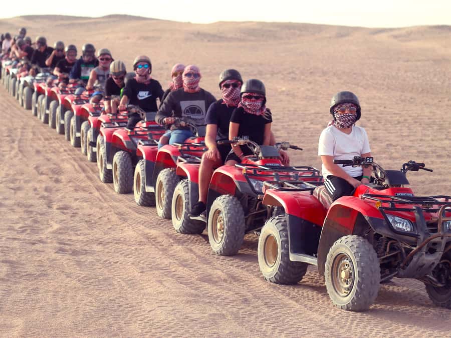 Hurghada: Quad Bike Tour of the Desert and Red Sea - Sunrise at Sahl Hasheesh