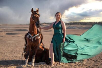 Red Sea & Desert Horse Riding Tour with Swimming