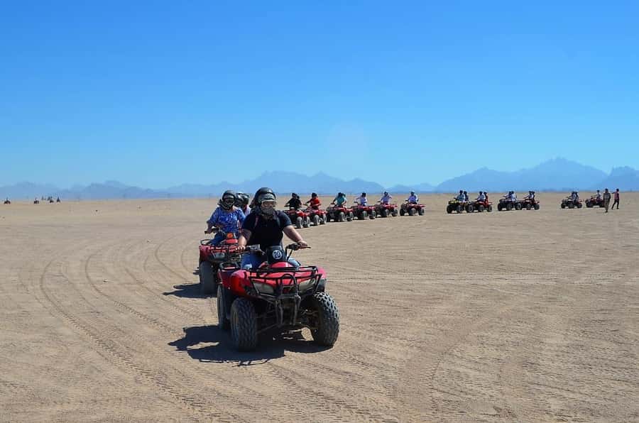 Hurghada: Red Sea Desert Quad Biking Tour & Sand Mountain - What the $49 price really covers