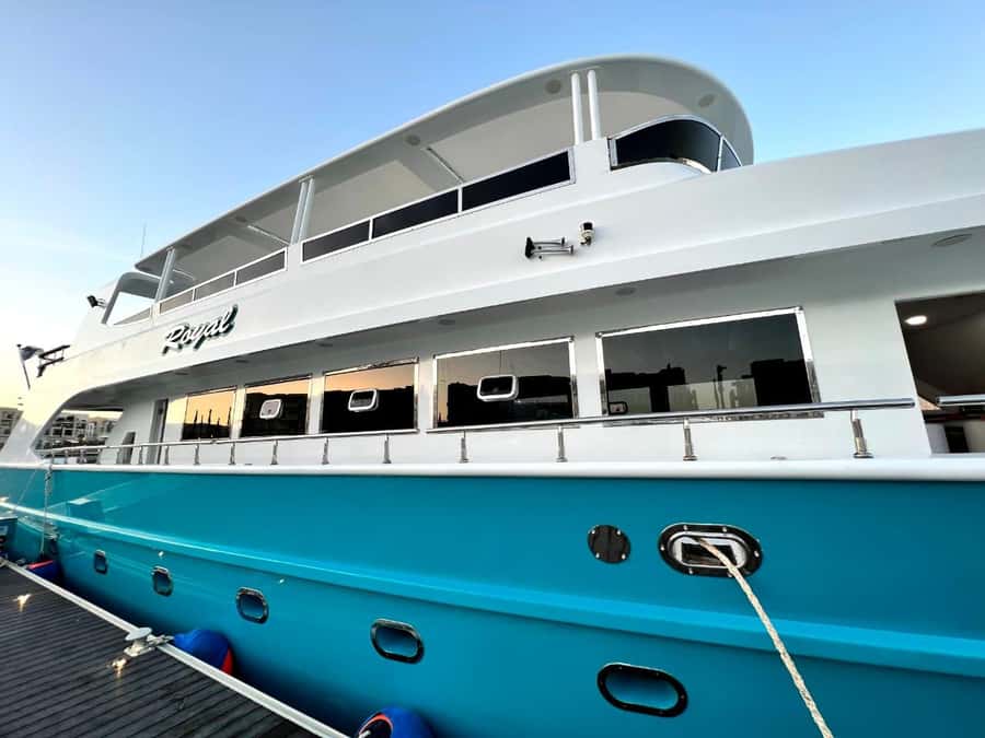 Hurghada: Royal Luxury VIP Cruise to Orange Bay with Lunch - Orange Bay and the 75-minute island stop