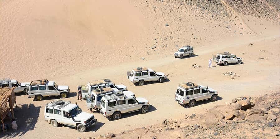 Hurghada: Safari Jeep, Buggy, Camel, Quad, Bedouin Dinner - Key points at a glance