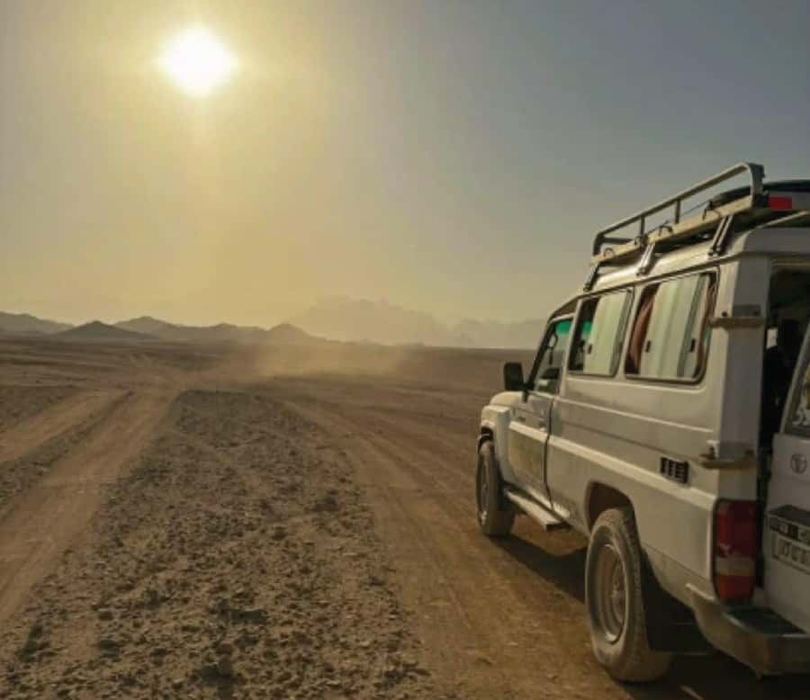 Hurghada: Safari Jeep & Camel Ride with BBQ Dinner & Show - A five-minute camel ride with modest expectations