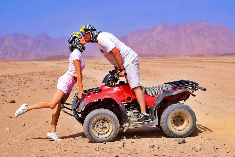 Hurghada: Safari Jeep, Quad, Buggy, Camel Ride & BBQ Dinner - Key points at a glance