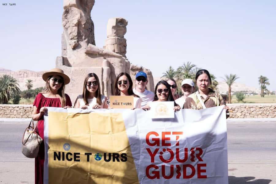 Hurghada: Small-Group Luxor Highlights & Tut Tomb Day Tour - The Colossi of Memnon: a quick but memorable stop