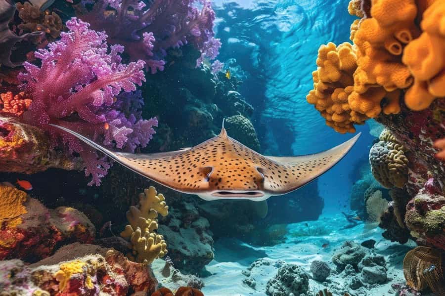 Hurghada: Speedboat Dolphin Watching & Snorkeling with Lunch - Two reef stops with help in the water