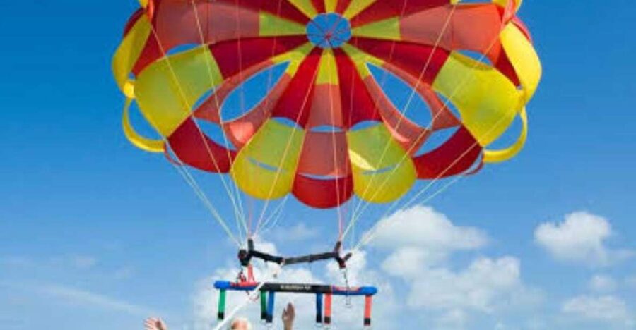 Hurghada: Speedboat Parasailing Adventures & Hotel Pick up - A quick flight over the Red Sea
