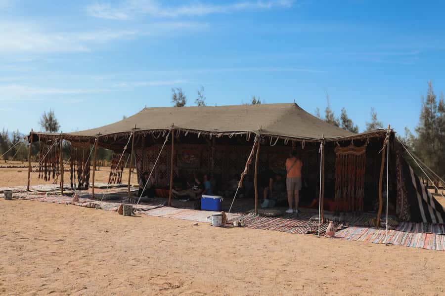 Hurghada: Sunset Camel Ride with Dinner - Dinner after dark
